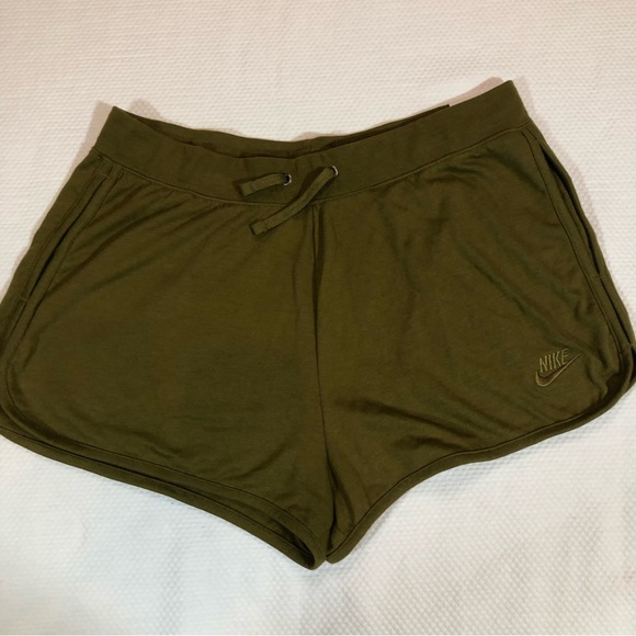 Nike XL Olive Green Running Shorts - Picture 2 of 8